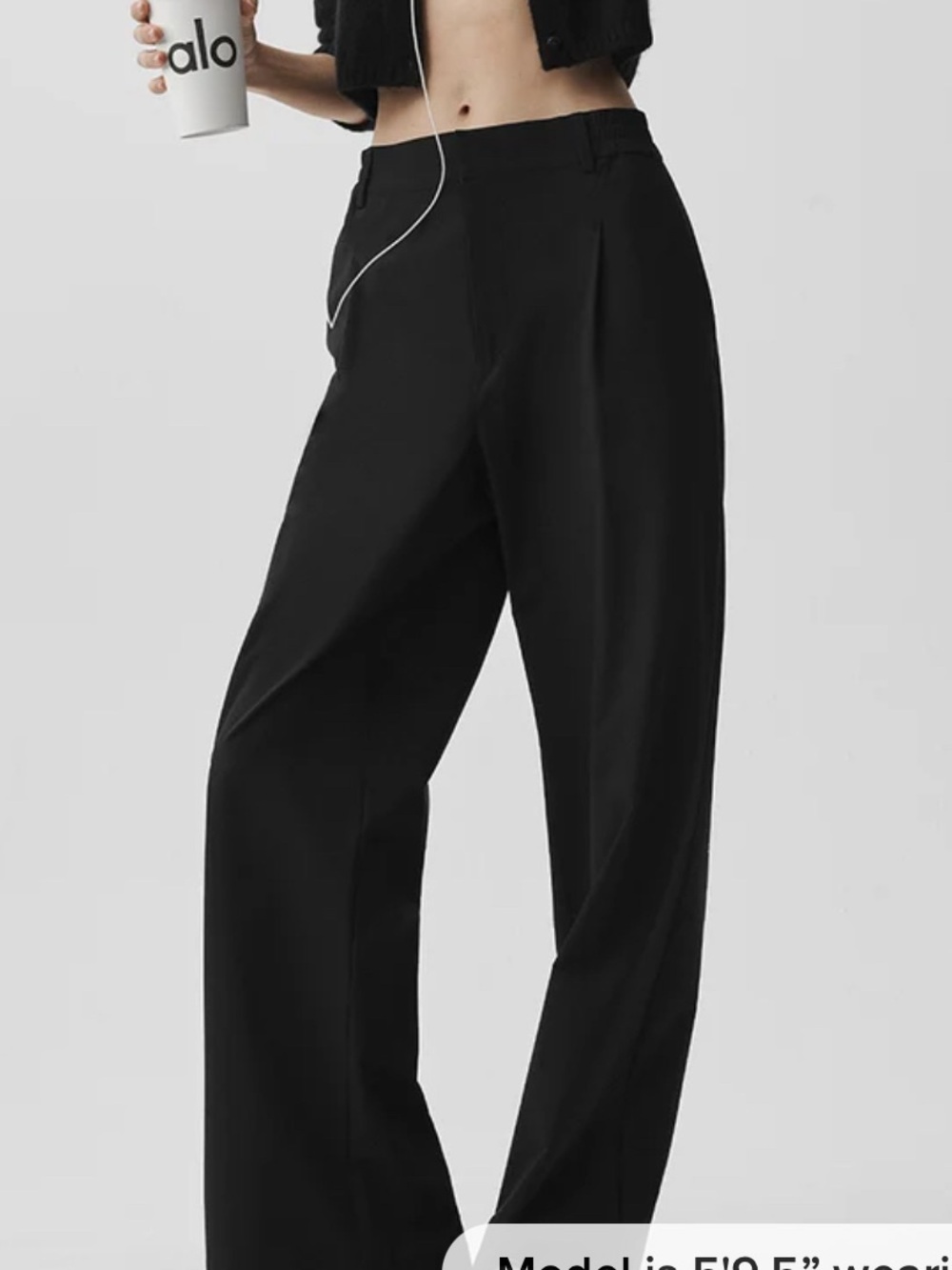 Alo High-Waist Pursuit Trouser S